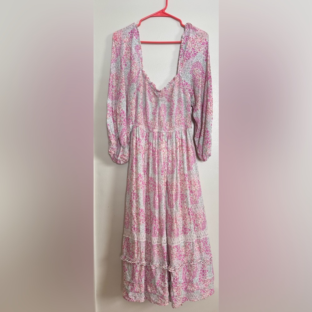 Floral Pink Dress